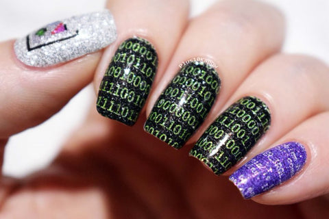 Computing ✦ Nail Wrap ✦ 14-tip Set