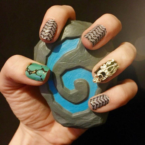 Chainmail-Nail Wraps-Espionage Cosmetics