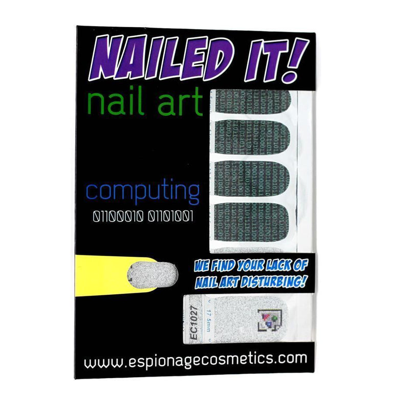 Computing (Discontinued)-Nail Wraps-Espionage Cosmetics