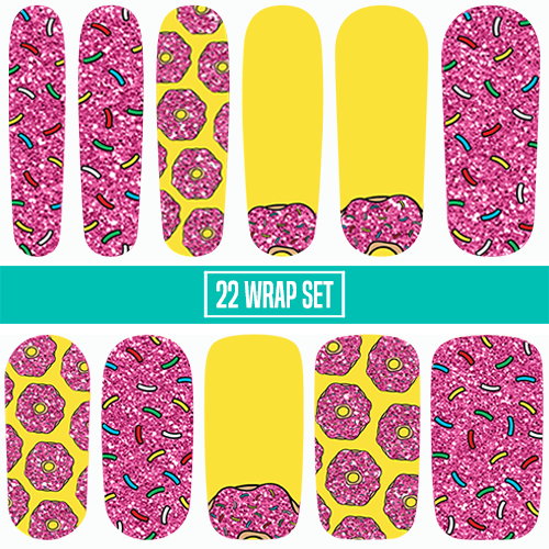 D'oh!Nuts-Nail Wraps-Espionage Cosmetics