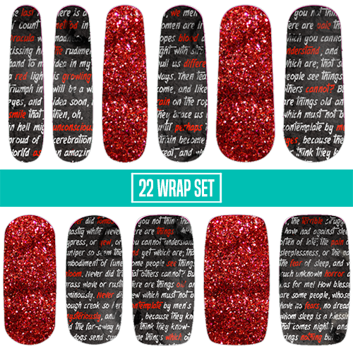 Thriller ✦ Nail Wrap Bundle ✦ 22-tip Sets