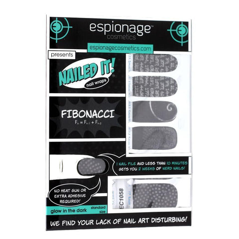 Fibonacci-Nail Wraps-Espionage Cosmetics