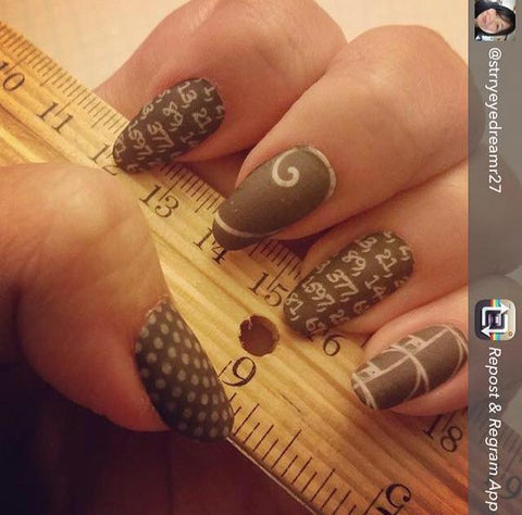 Fibonacci-Nail Wraps-Espionage Cosmetics