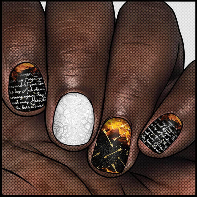Girl on Fire ✦ Nail Wrap ✦ 22-tip Set