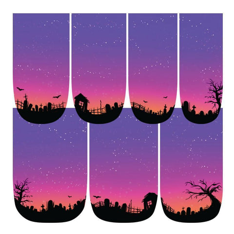 Graveyard-Nail Wraps-Espionage Cosmetics