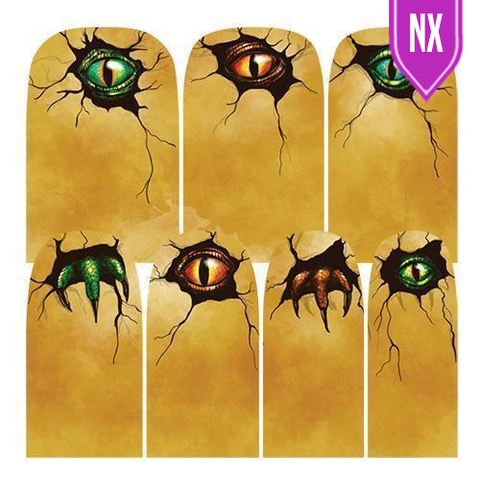 Hatchlings  ✦ Nail Wraps ✦ 14-tip Set