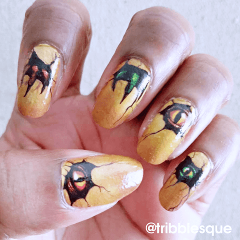 Hatchlings  ✦ Nail Wraps ✦ 14-tip Set