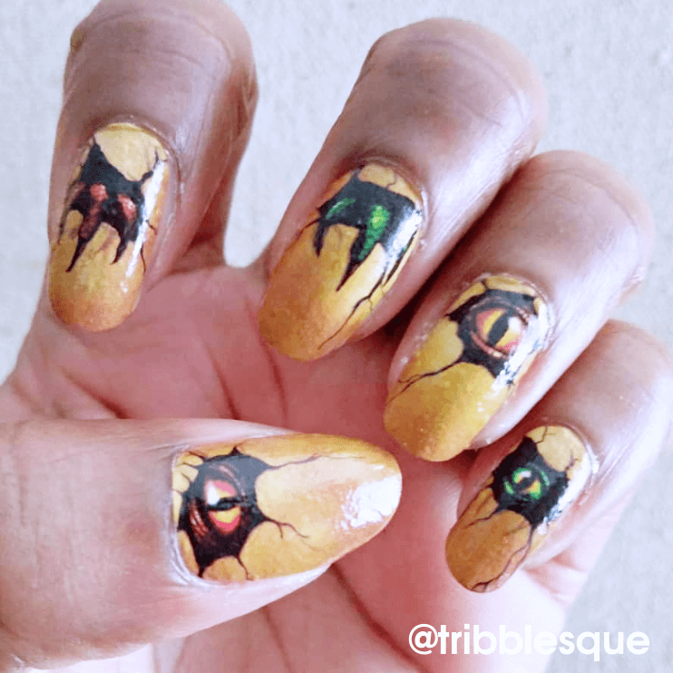 Hatchlings  || Nail Wraps || 14-tip Set