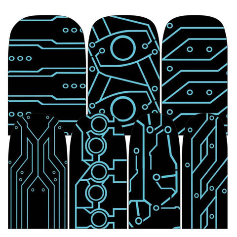 Light Cycle-Nail Wraps-Espionage Cosmetics
