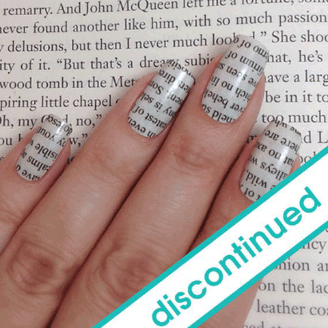 Literary ✦ Nail Wrap ✦ 14-tip Set