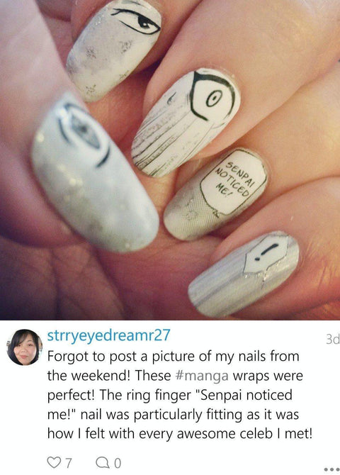 Manga-Nail Wraps-Espionage Cosmetics