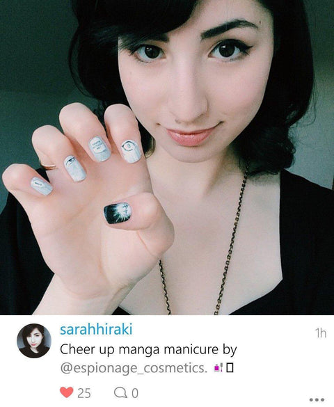 Manga-Nail Wraps-Espionage Cosmetics