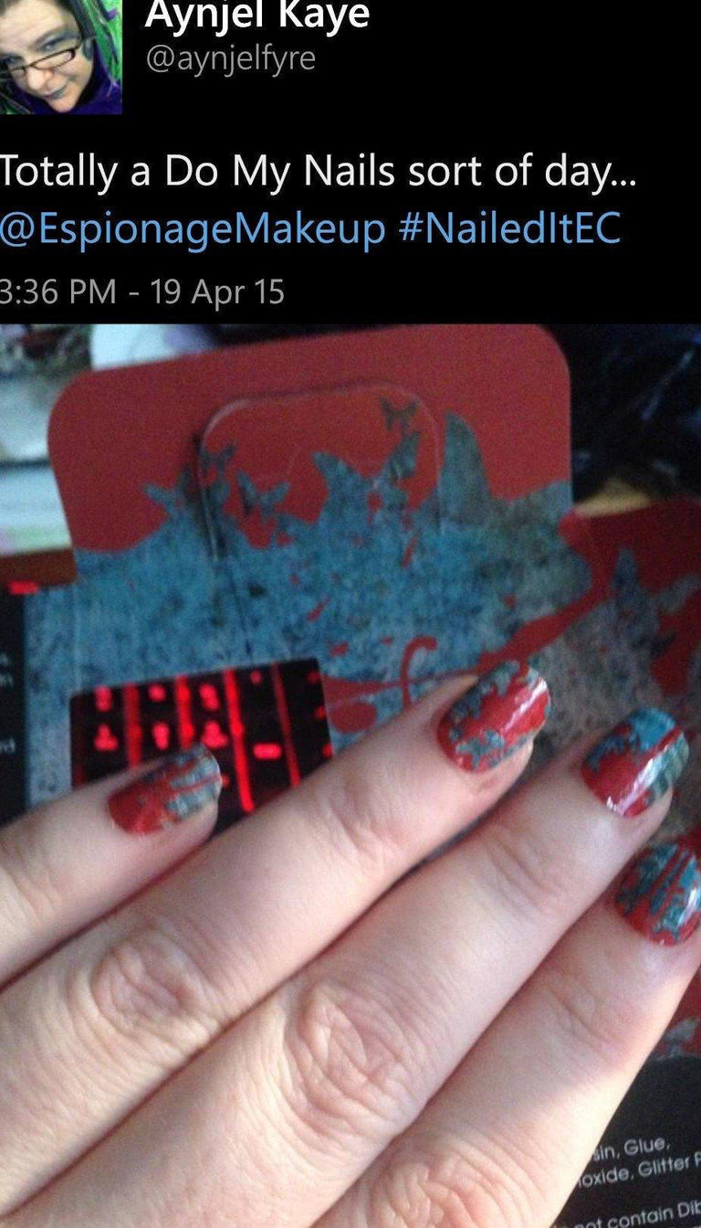 Mira Grant/Seanan McGuire-Nail Wraps-Espionage Cosmetics