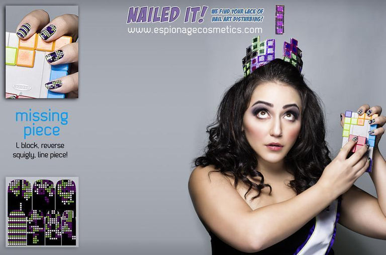 Missing Piece (Discontinued)-Nail Wraps-Espionage Cosmetics
