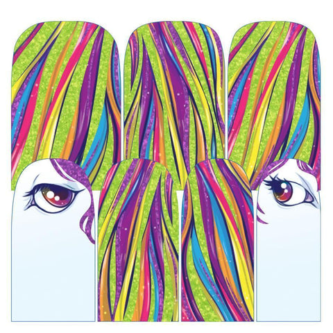Mystical Mane-Nail Wraps-Espionage Cosmetics