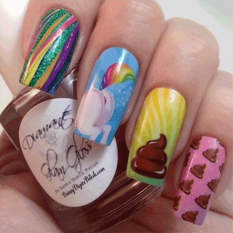 Nostalgic Nightmare ✦ Nail Wraps ✦ 14-tip Set
