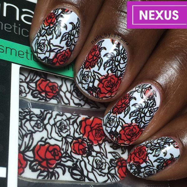 Paint the Roses Red-Nail Wraps-Espionage Cosmetics