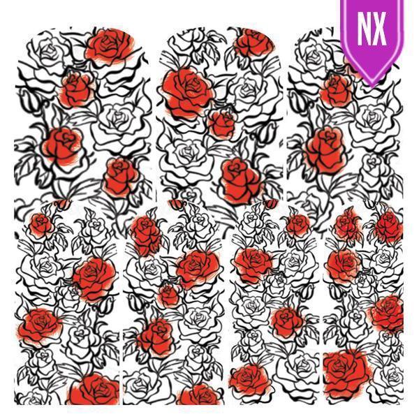 Paint the Roses Red-Nail Wraps-Espionage Cosmetics