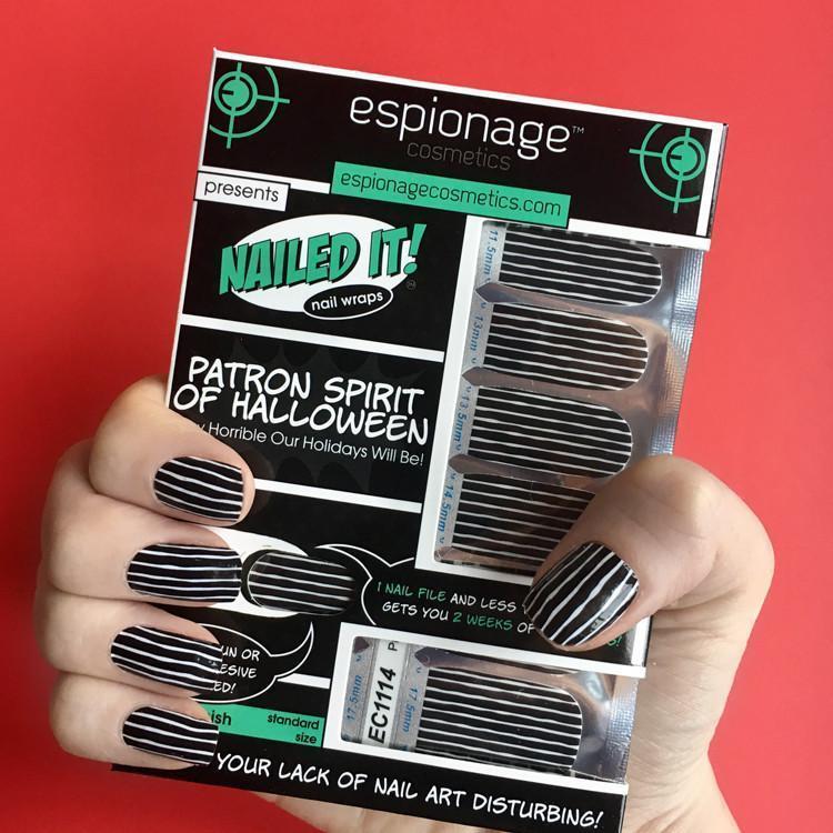 Patron Spirit of Halloween-Nail Wraps-Espionage Cosmetics