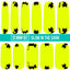 🔖 🔖  Peek-a-Boo Cats ✦ Nail Wrap ✦ 22-tip Set