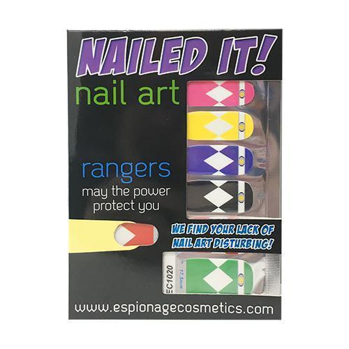 Rangers-Nail Wraps-Espionage Cosmetics