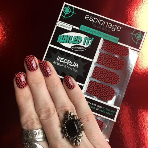 Redrum-Nail Wraps-Espionage Cosmetics