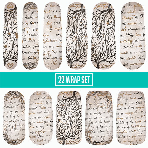 Secrets of the Moor || Nail Wrap || 22-tip Set