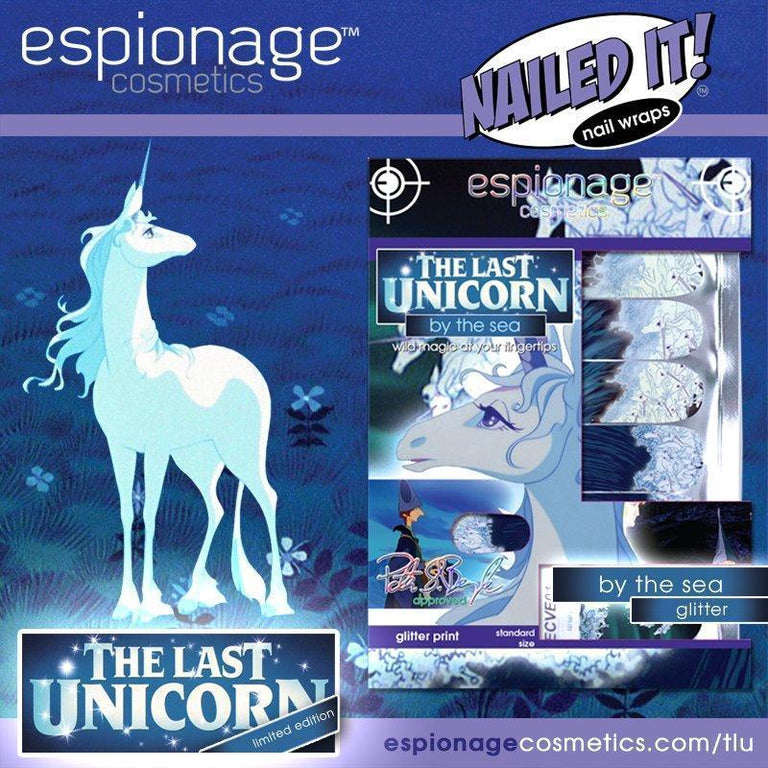 The Last Unicorn: By the Sea-Nail Wraps-Espionage Cosmetics