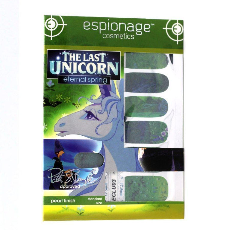The Last Unicorn: Eternal Spring-Nail Wraps-Espionage Cosmetics