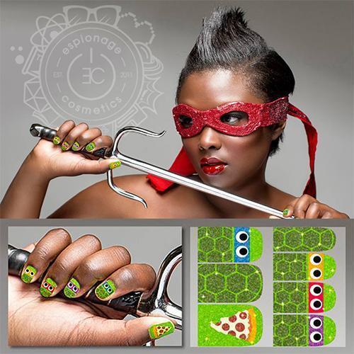 Turtles-Nail Wraps-Espionage Cosmetics