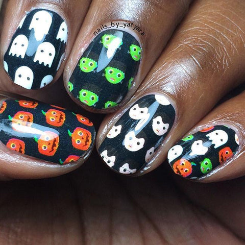VandalEyes Halloween ✦ Licensed Nail Wrap ✦ 14-tip Set - Espionage Cosmetics
