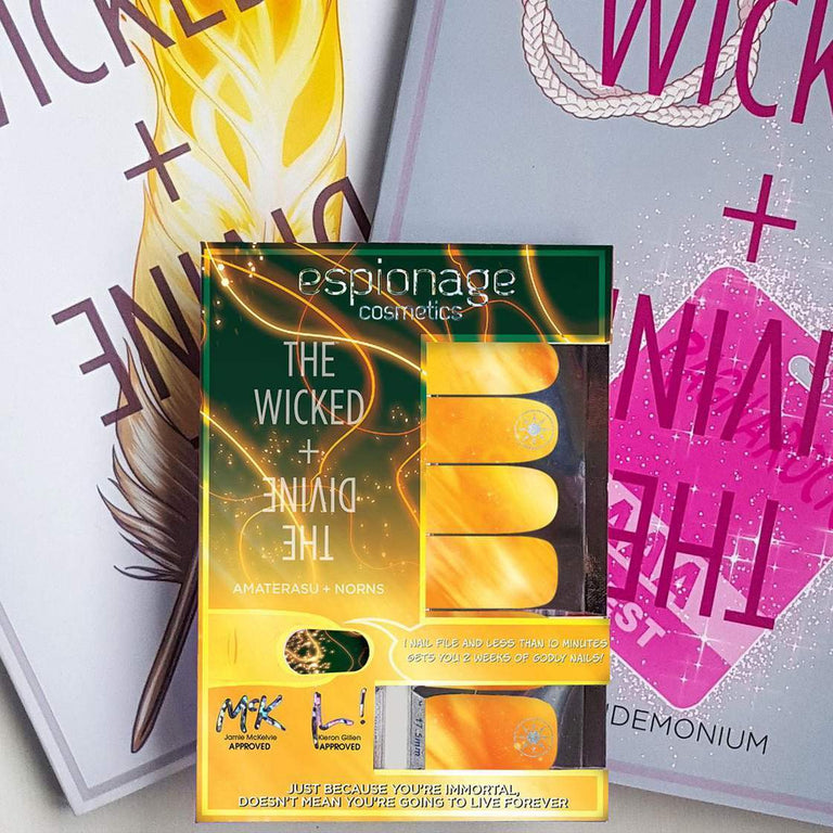 Wicked + Divine: Amaterasu & Norns-Nail Wraps-Espionage Cosmetics